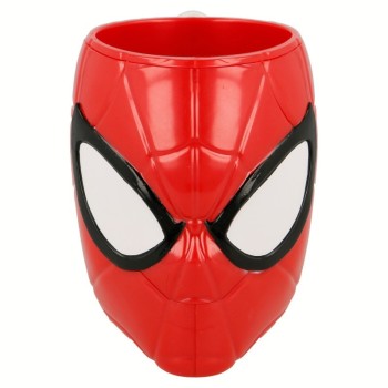 Tazza mug plastica 3D Spiderman 290 Ml
