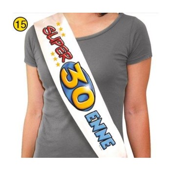 Fascia in tessuto "Super 30enne" 2