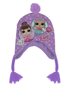 Cappello peruviano con treccine Lol Surprise - Taglia unica