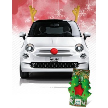Addobbo per auto "Christmas" - 2 modelli assortiti