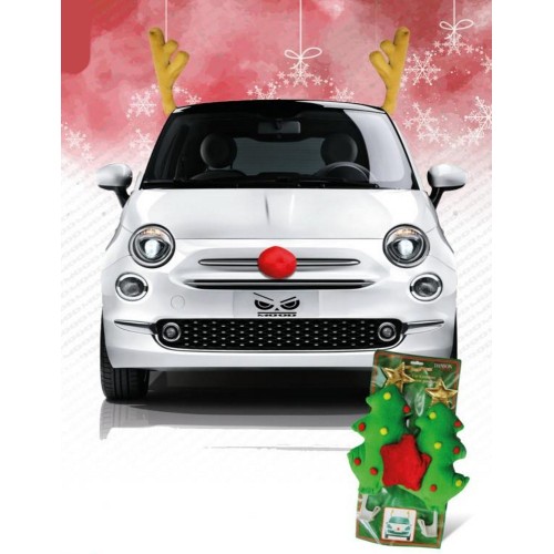 Addobbo per auto "Christmas" - 2 modelli assortiti