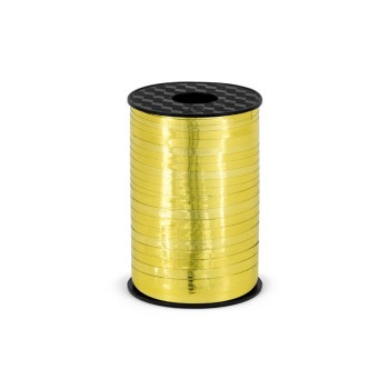 Nastrino Metallic 5 mm. - 225 Mt. - Gold