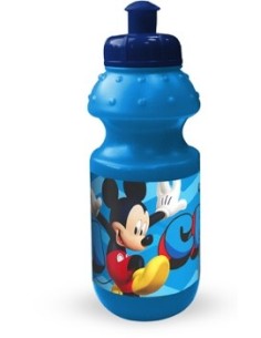 Borraccia sport classica 350 ML. Cm. 18x7 Topolino