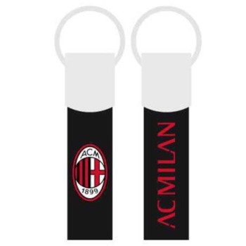 Portachiavi in gomma e metallo Ac Milan