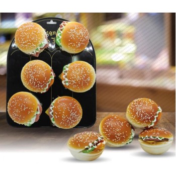 Magneti morbidosi soft "Hamburger" Cm. 6,5x5,5