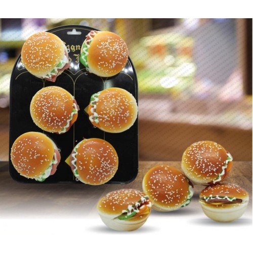 Magneti morbidosi soft "Hamburger" Cm. 6,5x5,5