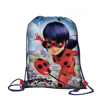 Sacca nylon con laccetti Cm. 31x39 Ladybug Exchange