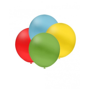 Palloncini lattice monocolore High Quality 5" Cm. 13 Multicolor - Busta 100 pezzi