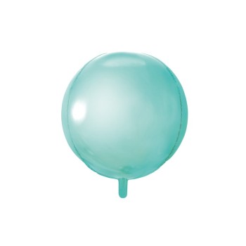 Palloncino mylar globo sfera 18" Cm. 40 - Menta