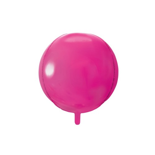 Palloncino mylar globo sfera 18" Cm. 40 - Dark Pink