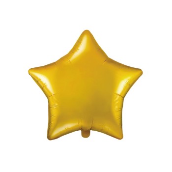 Palloncino mylar stella 18" Cm. 45 - Gold