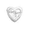 Palloncino mylar minishape cuore Oggi Sposi - Blister 5 pezzi