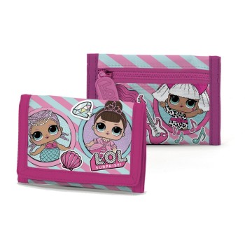 Portafoglio strappo deluxe fronte/retro Lol Surprise What's The Buzz