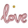 Scritta mylar Love rosa Cm. 108x64 in blister