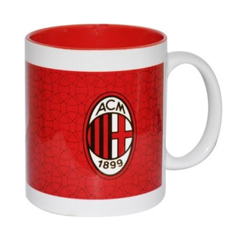 Tazza mug ceramica interno rosso AC Milan