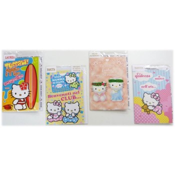 Biglietto auguri classico Hello Kitty assortito