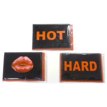 Biglietto auguri classico doppio senso "Hot"