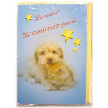 Biglietto auguri classico Amicizia