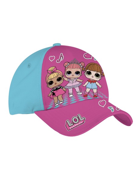 Cappello con visiera fuxia Lol Surprise