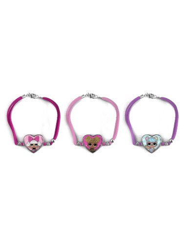Braccialetto cordino con charms Lol Surprise