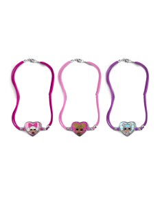 Collanina cordino colorato con charms Lol Surprise