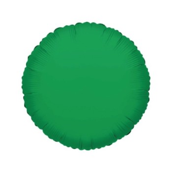 Palloncino mylar rotondo 18" Cm. 45 - Tinta unita - Verde smeraldo