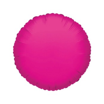 Palloncino mylar rotondo 18" Cm. 45 - Tinta unita - Hot Pink