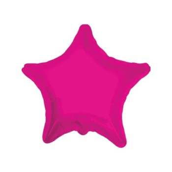 Palloncino mylar stella 18" Cm. 45 - Tinta unita - Fuxia