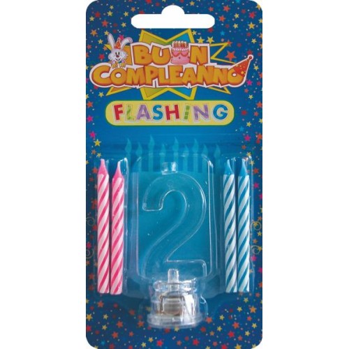 Numero led flashing per torta con candeline...