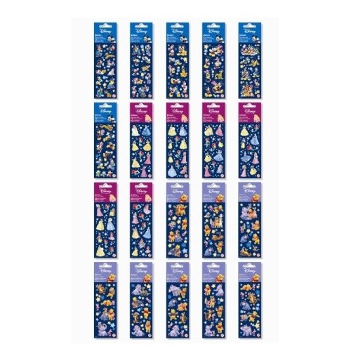 Stickers piatti fosforescenti Walt Disney...
