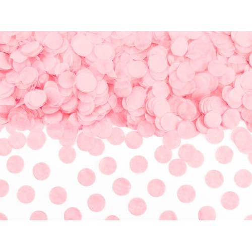 Confetti carta circolari - 15 gr. - Light Pink