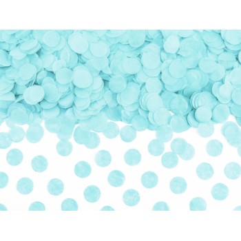 Confetti carta circolari - 15 gr. - Sky Blue