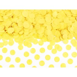 Confetti carta circolari - 15 gr. - Giallo