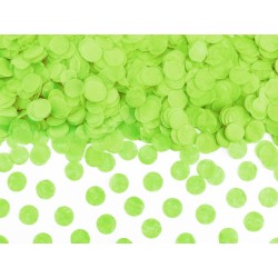 Confetti carta circolari - 15 gr. - Mela verde
