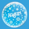 Palloncino deco B-Loon 24" Cm. 61 trasparente - Auguri