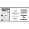 Biglietto auguri giornale Cm. 32x49 - "Il Corriere dei Laureati" - Laureata