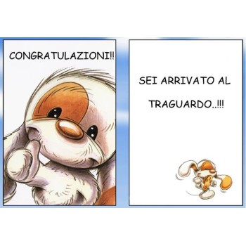 Biglietto auguri maxi Mylo and Friends - Congratulazioni