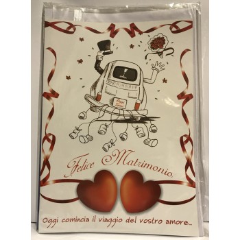 Biglietto auguri maxi Matrimonio