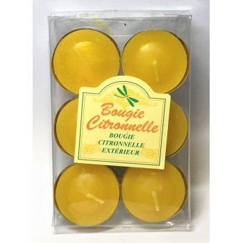 Set 6 candele tealight Citronella