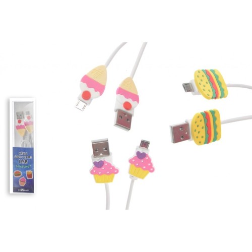 Cavo di connessione USB "Fast Food" - Samsung / Android