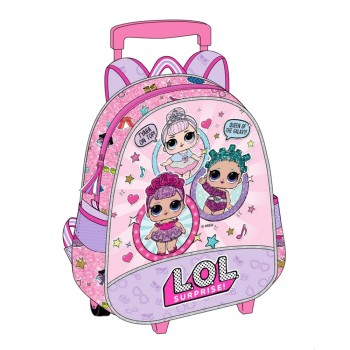 Zainetto asilo deluxe trolley Lol Surprise Cm. 29x25x11