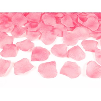 Petali di rosa in tessuto - Blister 100 pezzi - Light Pink