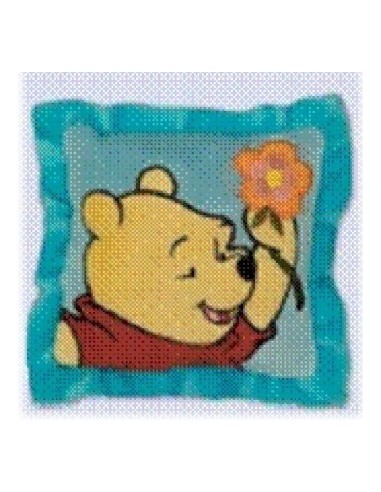 Mini cuscino peluche Winnie Pooh ricamato Cm....