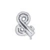Palloncino mylar "&" Cm. 35 - Silver