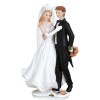 Cake topper resina sposi "Prestige 2" Cm. 23