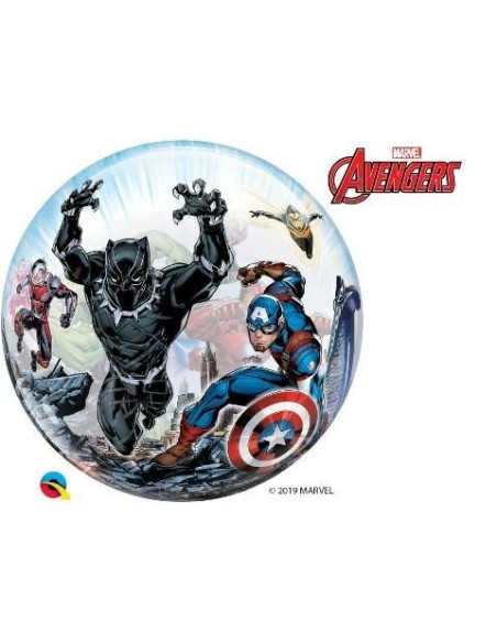 Palloncino Bubble 22" Cm. 56 Qualatex - Avengers