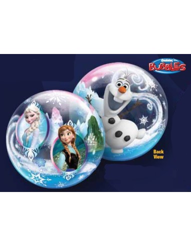 Palloncino Bubble 22" Cm. 56 Qualatex - Frozen