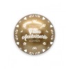 Palloncino Deco Chrome B-Loon 24" Oro stampa bianca - Felice Anniversario