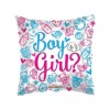 Palloncino mylar 18" Cm. 46 quadrato Boy or Girl?