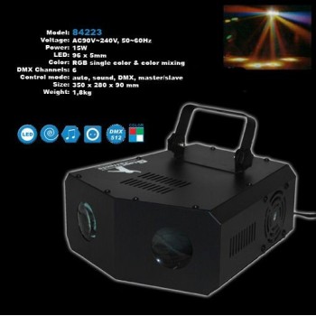 Proiettore a led multicolor Moonflower - Linea Professional